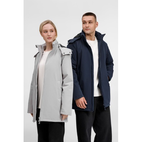 Куртка-парка унисекс Sfera, темно-синяя