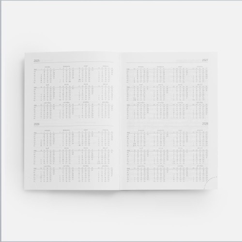 Ежедневник Nebraska, недатированный, зеленый