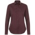 Рубашка женская Becker Women, бордовая с белым