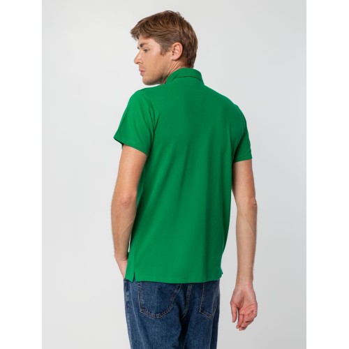 Рубашка поло мужская Spring 210, ярко-зеленая