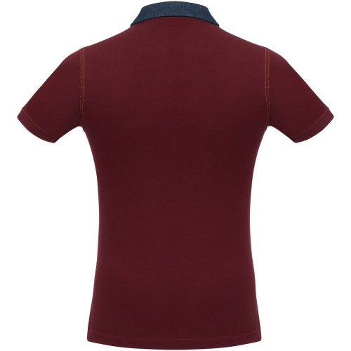 Рубашка поло мужская DNM Forward бордовая