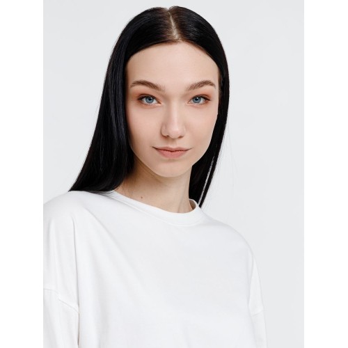 Футболка оверсайз унисекс Сity Sapiens, молочно-белая