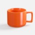 Чашка Jumbo в коробке матовая, оранжевая