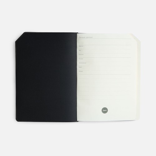 Ежедневник Espresso, недатированный, черный