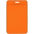Чехол для пропуска Shall Simple, оранжевый