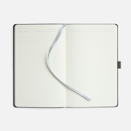 Ежедневник Lungo, недатированный, серый