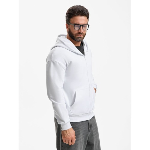 Толстовка унисекс оверсайз Sartoro, белая