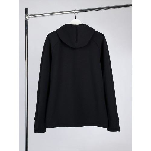 Куртка с капюшоном унисекс Begi, черная