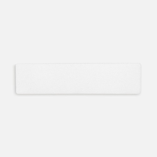 Наклейка тканевая Lunga, S, белая