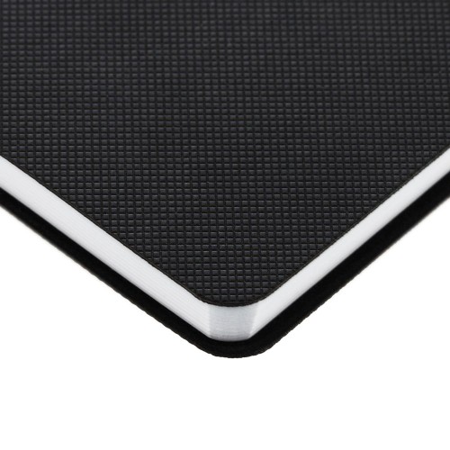 Ежедневник Knit, недатированный, черный