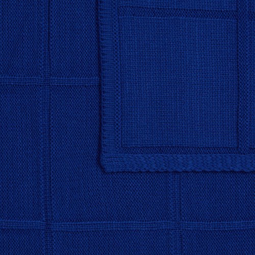 Плед Chainfield, темно-синий (кобальт)