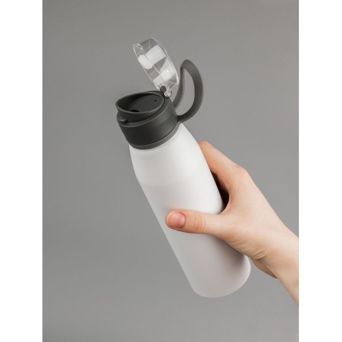 Бутылка для воды Billy Gym, матовая белая