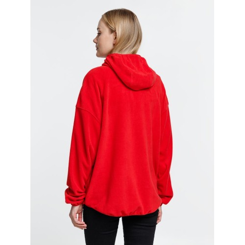 Анорак флисовый унисекс Fliska, красный