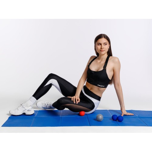 Массажный мяч двойной для MФР Relaxify, синий