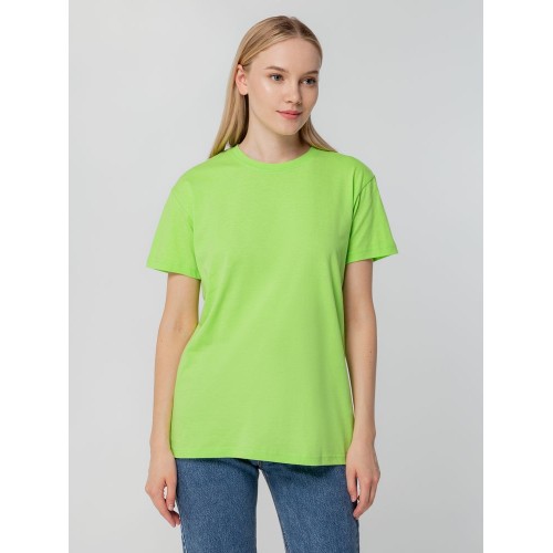 Футболка унисекс T-bolka 140, зеленое яблоко