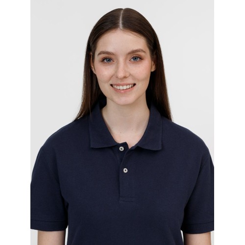 Рубашка поло унисекс Pacific, кобальт (темно-синяя)