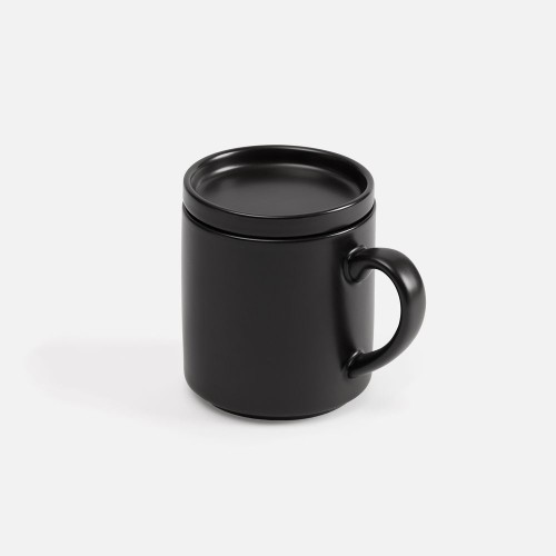 Беспроводное зарядное устройство с подогревом кружки Hot Task, черное