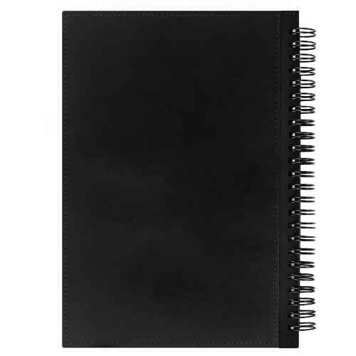 Ежедневник Notera Maxi, недатированный, черный