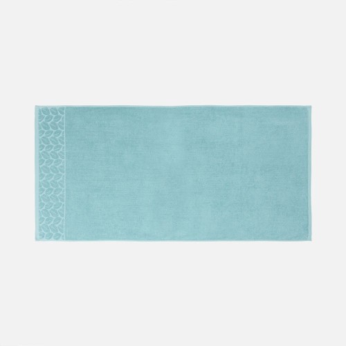 Полотенце махровое Hoya, среднее, голубое