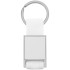 Брелок Stropp с тканевой вставкой, белый