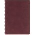 Ежедневник Spring Urban на заказ, недатированный, бордовый