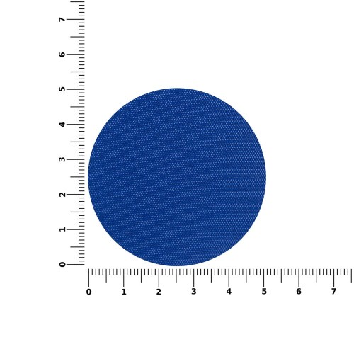 Наклейка тканевая Lunga Round, M, синяя