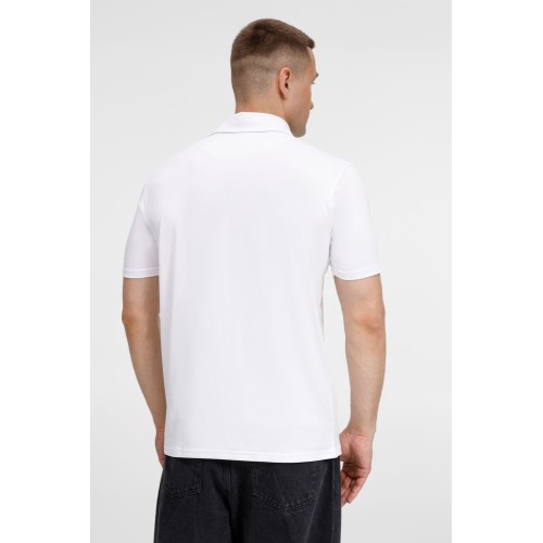 Рубашка поло унисекс Senti, белая