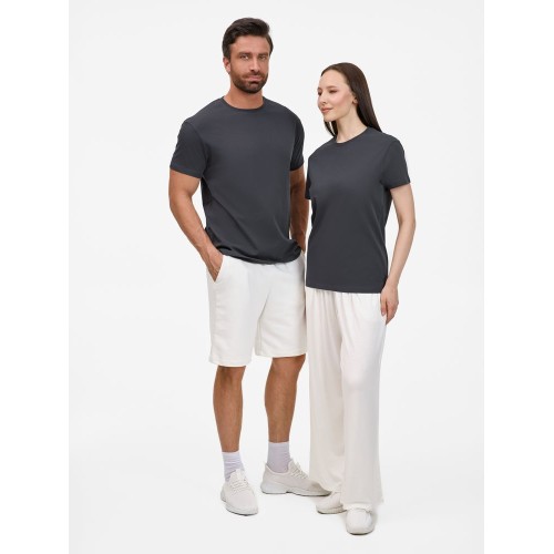 Футболка унисекс T-Bolka 200, темно-серая (графит)