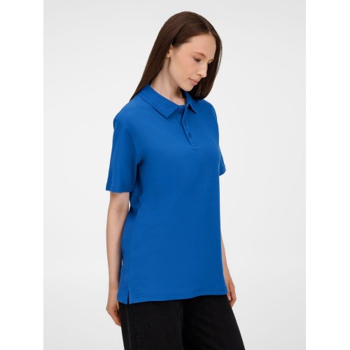 Рубашка поло унисекс Tervise, ярко-синяя