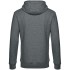 Толстовка с капюшоном унисекс King, темно-серый меланж