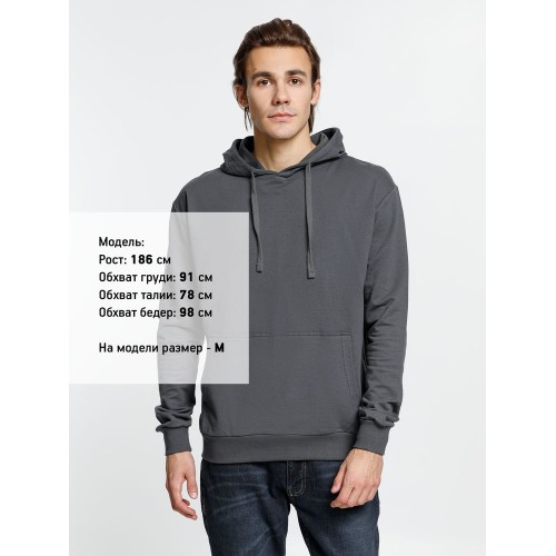 Худи Kirenga 2.0, темно-серое (графит)