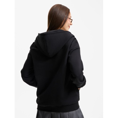 Толстовка унисекс оверсайз Sartoro, черная