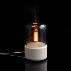 Увлажнитель-ароматизатор с подсветкой mistFlicker, молочно-белый