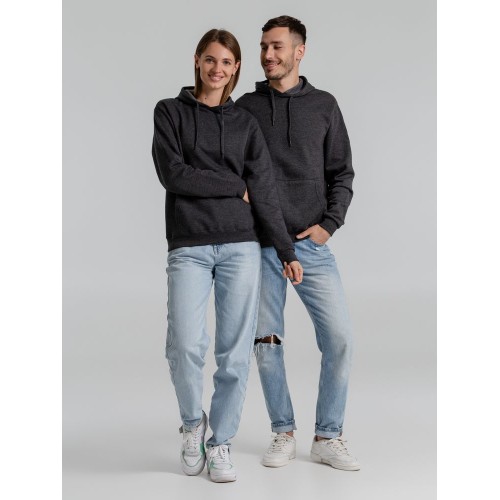 Толстовка с капюшоном Snake II черный меланж