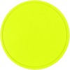 Лейбл из ПВХ Dzeta Round, L, желтый неон