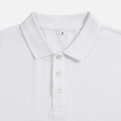 Рубашка поло унисекс Upswing, белая