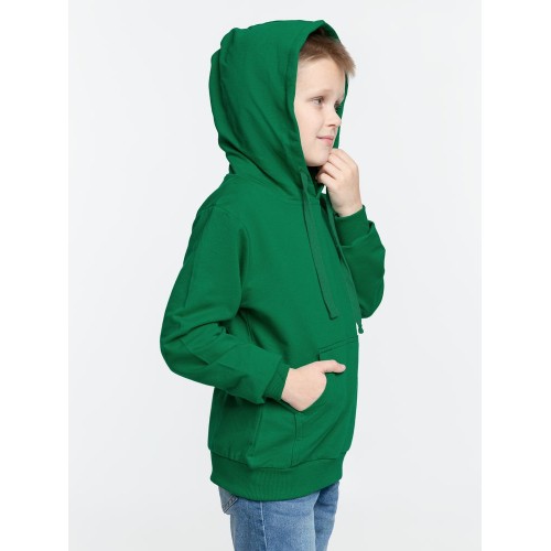 Худи детское Kirenga Kids 2.0, зеленое