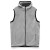 Жилет с капюшоном унисекс Gotland, серый Жилет с капюшоном унисекс Gotland, серый