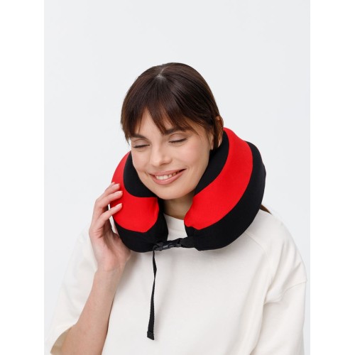 Дорожная подушка Piligrim, красная