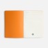 Ежедневник Doppio, недатированный, синий с оранжевым