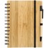 Блокнот на кольцах Bambook с шариковой ручкой