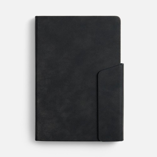 Ежедневник Leadmark, недатированный, черный