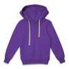 Толстовка с капюшоном детская Kirenga Kids, фиолетовая Толстовка с капюшоном детская Kirenga Kids, фиолетовая
