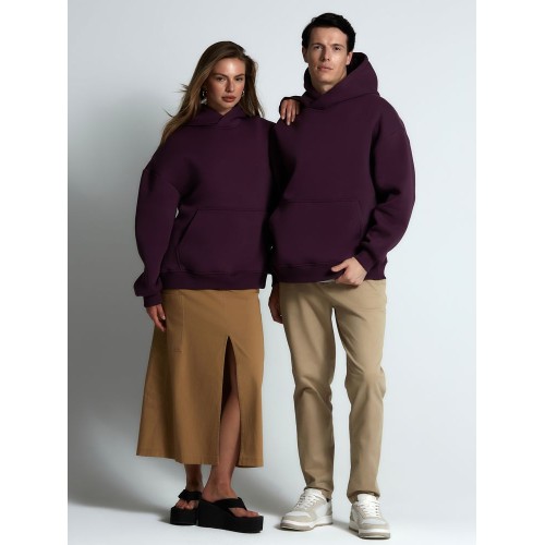 Худи Kulonga Oversize, фиолетовое