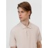 Рубашка поло унисекс Pacific, бежевая (льняная)