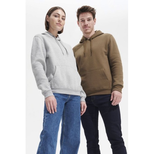 Толстовка с капюшоном Slam 320, серый меланж