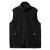 Жилет флисовый унисекс Nesse, черный Жилет флисовый унисекс Nesse, черный