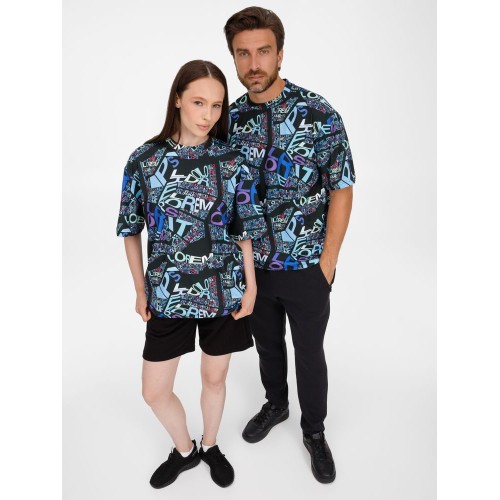 Футболка из бифлекса Morfiss с полной запечаткой на заказ