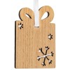Деревянная подвеска Christmate, подарок Деревянная подвеска Christmate, подарок