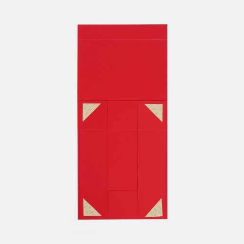 Коробка складная Quadra Fold, красная